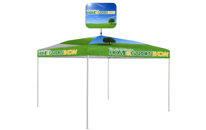 Customized Pop Top™ Economy Tent (10’ x 10’)